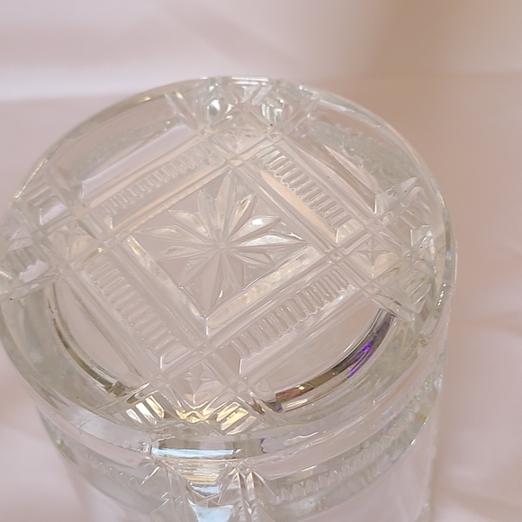 Antique Duncan & Sons Cryptic Zipper Nova Scotia Ribbon Stars Pitcher Sugar Set - Picture 9 of 11